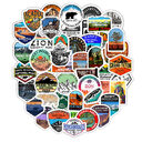 50 Pieces National Park Stationery Stickers Computer Cellphone