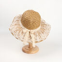 Women Lace Sun Hats For Wide Brim Straw