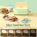 Creative LED Bread Maker Night Light USB Charging