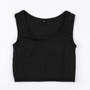 Chest Cover Short Front Bandage Pullover