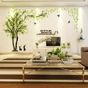 3d Acrylic Three-dimensional Wall Stickers Living Room TV