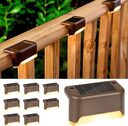 Solar Step Light Outdoor Garden Night LED Guide
