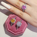 Fashion Jewelry Luxury Multicolor Charm Cubic Zirconia Wedding