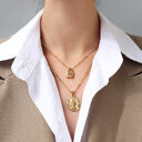 Cross Chain Gypsophila Snake Bone Twist Box