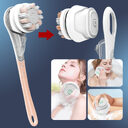 Multifunctional Electric Bath Brush Waterproof Rubbing Six-in-one Long