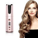 Wireless Rechargeable Curling Iron Electric Hair Curler Fully