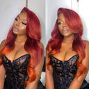 13X4 Front Lace Head Cover Real Hair Wig