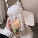 Breakfast Oatmeal Cereal Nut Yogurt Salad Cup Container