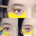 Eyelash Eyeliner Stencil Model Eye Mascara Comb Beginner