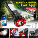 Car Safety Hammer Multifunctional Charging Power Work Light