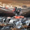 Remote Control Tank Soft Bomb Armored Rc Toy