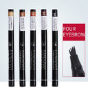 Four-head Eyebrow Pencil Liquid Tattoo 4-head Four-jaw