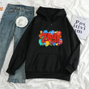 Color Art ZAYN Printed Letter Hoodie Hoodies