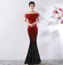 Birthday Party Dress Slimming Host Long