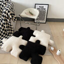 Fashion Stuffed Creative Puzzle Shaped Pillow Modern Spliceable