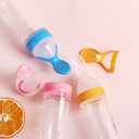 Baby Rice Paste Spoon Feeding Bottle Silicone Squeeze