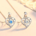Beating Heart Necklace Women's Korean-style Elegant Smart Heart-shaped