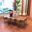 Nordic Coffee Table Solid Wood Creative Simple Living