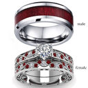 Zircon Women's Rings European And American Fashion Men's