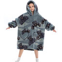 Oversized Thermal Sweatshirt Lazy Kids