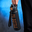 Men's Portable Large Capacity Plastic Water Bottle