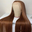 Brown Color Human Hair Wigs Wig