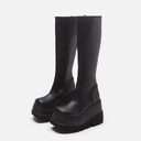 Gothic Platform Boots Biker