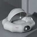 Round Cat Tunnel Nest Bed With Partial Cover