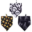 Halloween Dog Slobber Pet Scarf