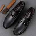 Slip On Genuine Leather Loafers Men Casual Shoes