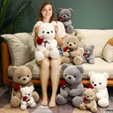23-45cm New Lovely Hug Roses Teddy Bear Plush