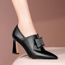 Bow Boots Women Fashion High Heels Lady Party