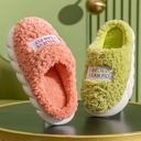 Warm Plush Slippers Home Shoes For Women Couple