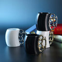 Creative Ring Cup Coffee Mug Ceramic