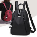 Ins Fashion Backpack Women Solid School Bag Outdoors