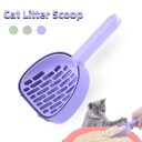 Cat Litter Scoop Plastic Cats Poop With Base