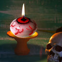 Eyeball Candle Halloween Floating