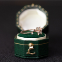 Floral Wedding Band For Women 18K 14K Gold