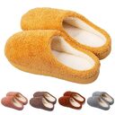 Furry Slippers Soft Winter Bedroom Women