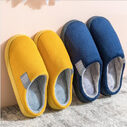 Indoor Corduroy Shoes Warm Plush Home Slipper Anti