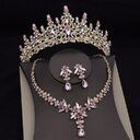 Royal Queen Bridal Jewelry Sets For Women Luxury