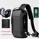 Waterproof USB Anti-theft Bag Men Oxford Crossbody Shoulder