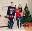Matching Family Christmas Deer Pajamas Xmas Pjs Women