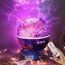 LED Dinosaur Egg Star Galaxy Projection Lamp Bluetooth