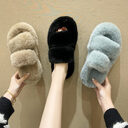 Fuzzy Slippers Women House Shoes Fluffy Bedroom