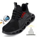 Indestructible Work Shoes Sneakers Men Anti-puncture Safety