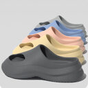 Garden Clogs Shoes Thick Heel Slippers Fashion Slip-on