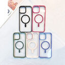 Magnetic Case Transparent Phone Protective Cover