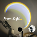 INS USB Moon Lamp LED Rainbow Neon Night