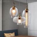 Minimalist Dining Table Modern Glass Chandelier